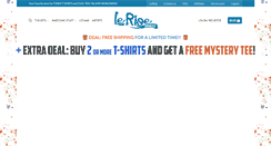 Desktop Screenshot of lerageshirts.com